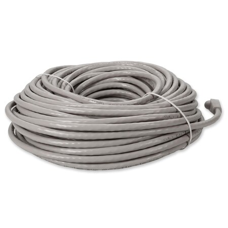 Add-On 100FT RJ-45 MALE TO RJ-45 MALE GRAY CAT6 UTP PVC COPPER PATCH CABLE ADD-100FCAT6-GY